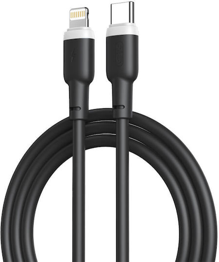 XO NB-Q248A USB-C zu Lightning Kabel 27W Schwarz 0.25m (16.005.0251)