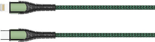 Ldnio LC112 Braided USB-C to Lightning Cable 30W Γκρι 2m