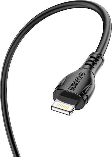 Borofone BX51 USB-C zu Lightning Kabel Schwarz 1m