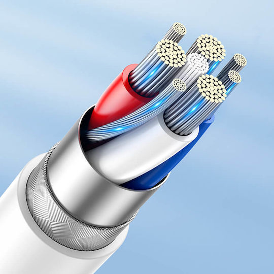 Joyroom S-M430 USB-C to Lightning Cable 27W Λευκό 1.2m
