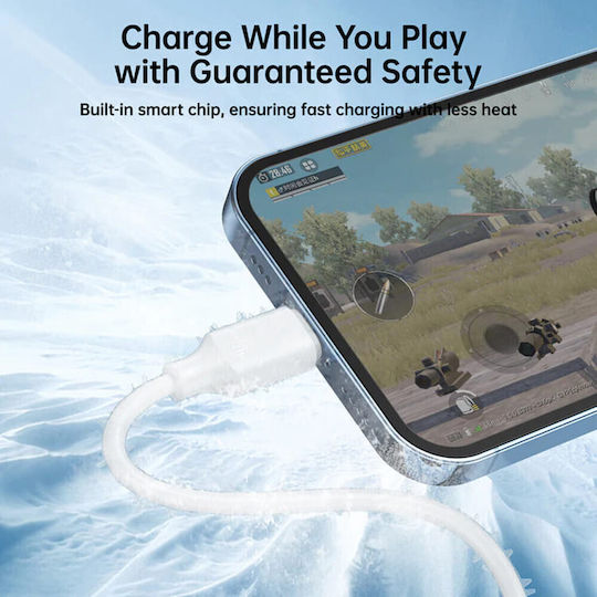 Joyroom S-CL020A9 Редовна USB-C към Lightning кабел 20W Черен 0.25м