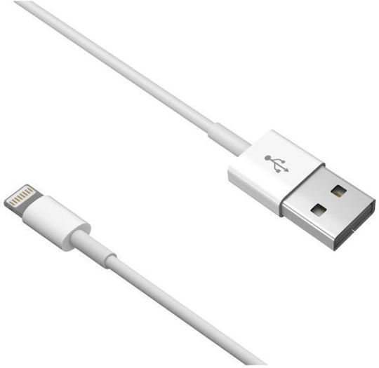 Devia Smart USB to Lightning Cable Λευκό 2m (DVCB-DVCB-311598)