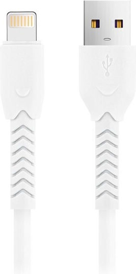 Maxlife USB to Lightning Cable Λευκό 1m (MXUC-04W)