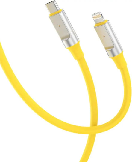 XO NB251 USB-A to Lightning Cable 30W Λευκό 1m (16.005.0262)