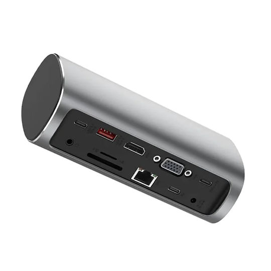 Vention USB-C Docking Station με HDMI 4K PD Ethernet και συνδεση 2 Οθονών Γκρι (TPJH0-EU)