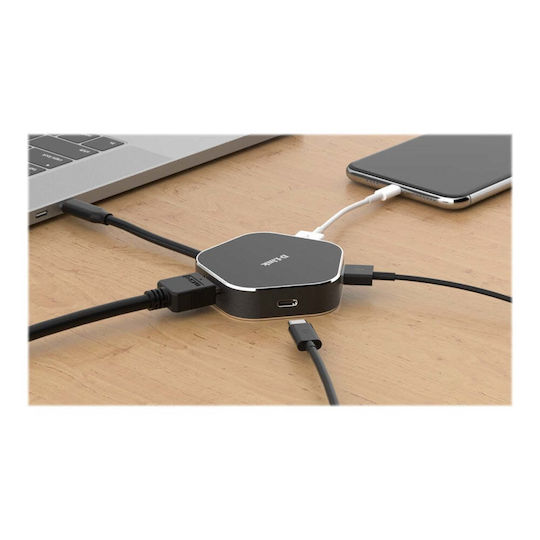 D-Link USB-C Docking Station with HDMI 4K PD Ethernet Black (DUB-M420)