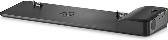 HP 2013 UltraSlim USB-C Docking Station με DisplayPort Ethernet και συνδεση 2 Οθονών Γκρι