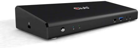 Club3D USB-C Docking Station με HDMI/DisplayPort 4K PD Ethernet και συνδεση 3 Οθονών Μαύρο (CSV-1562)