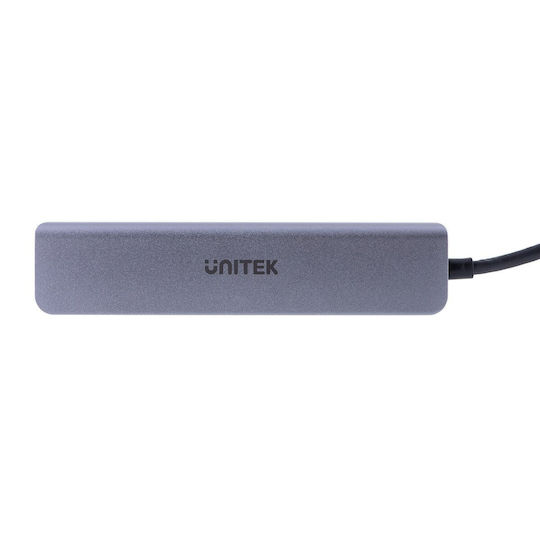 Unitek S7+ USB-C Docking Station mit HDMI 4K PD Gray