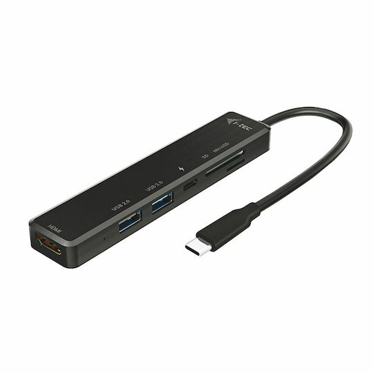i-tec USB-C Docking Station with HDMI 4K PD Black (C31TRAVELEASYDOCKPD)