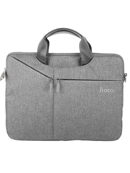 Hoco Αδιάβροχη Τσάντα για Laptop 15" σε Γκρι χρώμα 297689