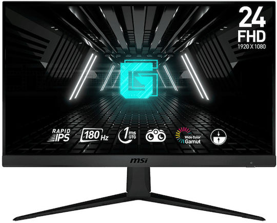 MSI MAG 256F IPS Monitor 24.5" FHD 1920x1080 180Hz με Χρόνο Απόκρισης 1ms GTG