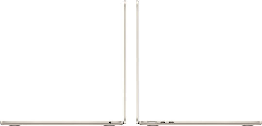 Apple MacBook Air 15" (2024) 15.3" IPS Retina Display (M3-8-Core/8GB/256GB SSD/10-Core GPU) Starlight (US Keyboard)