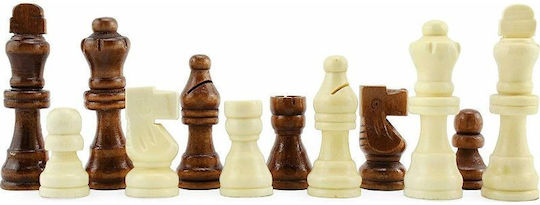 Wooden Chess Pawns 6.5cm