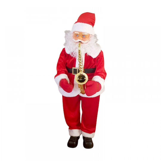 Dekorativer Weihnachtsmann mit Musikalisch und Bewegung Rote
