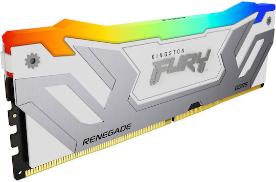 Kingston Fury Renegade RGB DDR5 με Module 1x24GB και Ταχύτητα 8400 για Desktop