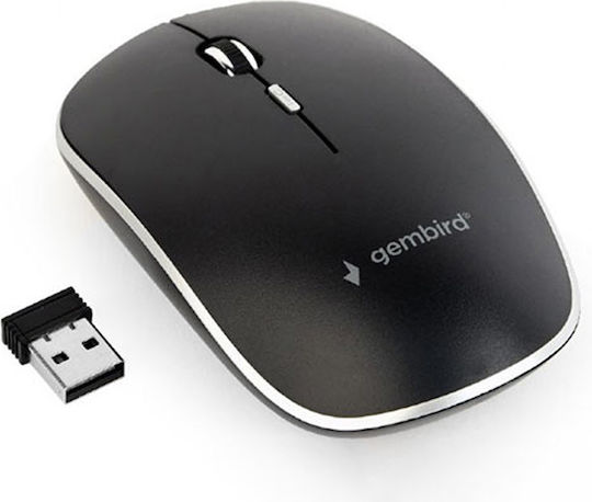 Gembird MUSW-4B-01 Ασύρματο Ποντίκι Μαύρο