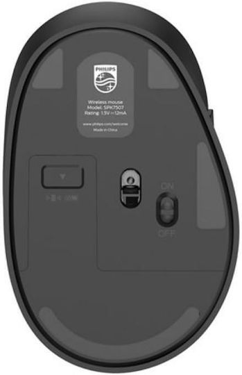 Philips SPK7507B Ασύρματο Ποντίκι Μαύρο