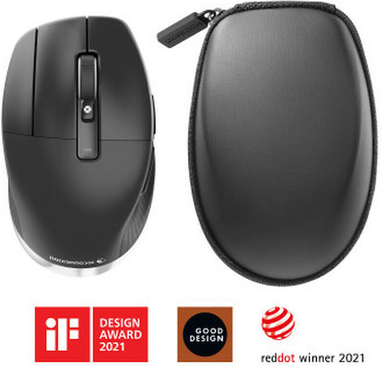 3Dconnexion 3DX-700117 Wireless Ergonomic Bluetooth Mouse Argintiu
