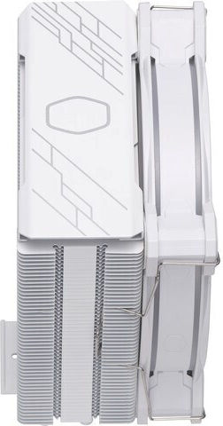 CoolerMaster Hyper 212 Halo Ψύκτρα Επεξεργαστή για Socket AM4/AM5/1200/115x/1700 με ARGB Φωτισμό Λευκή