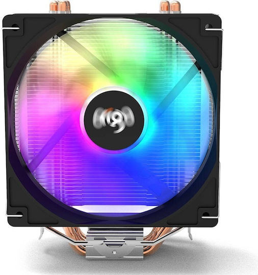 Darkflash Aigo ICE 400 Ψύκτρα Επεξεργαστή για Socket AM4/115x με RGB Φωτισμό