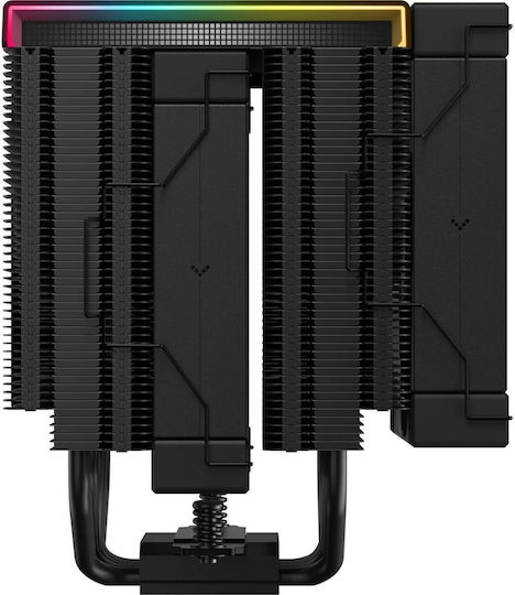 Deepcool AK620 Digital PRO Ψύκτρα Επεξεργαστή Διπλού Ανεμιστήρα για Socket AM4/AM5/1200/115x/1700 με ARGB Φωτισμό