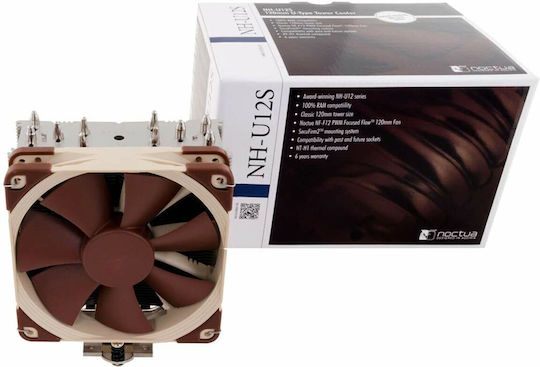 Noctua NH-U12S CPU Cooler for Socket AM5/115x/1700 Brown