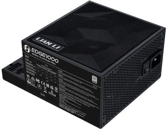 Lian Li EG1000 1000W Μαύρο Τροφοδοτικό Υπολογιστή Full Modular 80 Plus Platinum