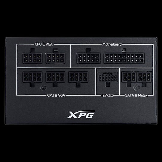 Adata XPG Core Reactor II VE 850W Schwarz Computer-Netzteil Vollständig modular 80 Plus Gold