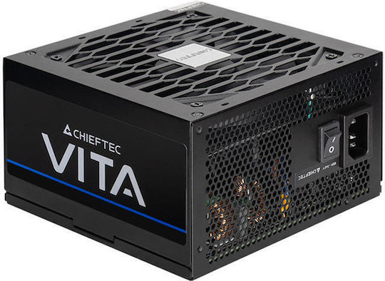 Chieftec Vita 750W Μαύρο Τροφοδοτικό Υπολογιστή Full Wired 80 Plus Bronze