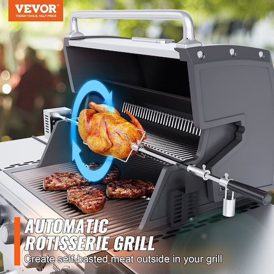 Vevor Inox Barbecue Spit with Motor