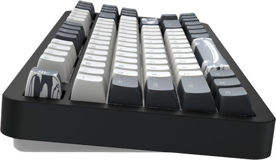 Dark Project ALU87B Gaming Mechanical Keyboard Tenkeyless with RGB lighting (English UK) Gray