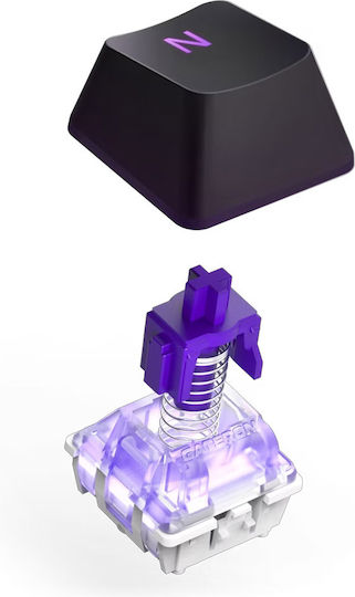 NZXT Function 2 MiniTKL Οπτικό Gaming Πληκτρολόγιο Tenkeyless με RGB φωτισμό (Αγγλικό US)