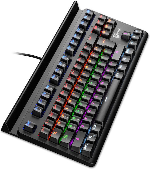 Liocat KX366+CM Gaming Mechanical Keyboard Tenkeyless with Outemu Red switches and RGB lighting (English US)