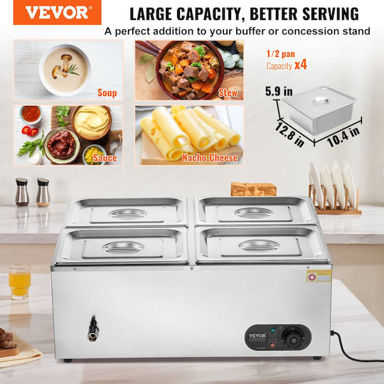 Vevor Electric Bain Marie Chocolate