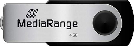 MediaRange 4GB USB 2.0 Stick Black