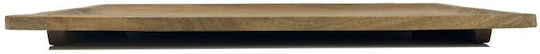 Nakaro Wood Πλατώ Σερβιρίσματος Ξύλινο Φυσικό 80x40x5εκ.