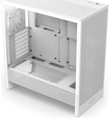 NZXT H5 Flow RGB Gaming Midi Tower Κουτί Υπολογιστή Λευκό