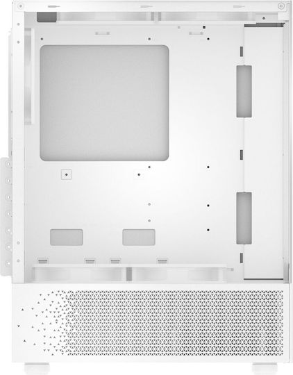 Adata Invader X Gaming Midi Tower Κουτί Υπολογιστή με Πλαϊνό Παράθυρο και RGB Φωτισμό Λευκό