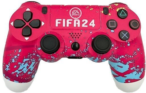 FIFA24 Безжичен Геймпад За PS4 Розов