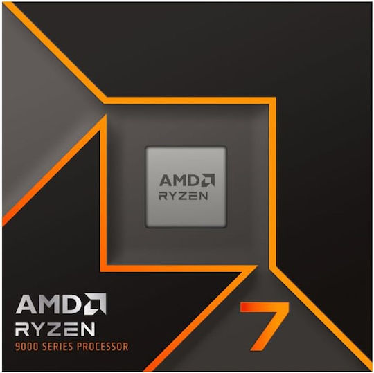 AMD Ryzen 7 9700X 3.8GHz Процесор 8 Ядра за Socket AM5 с Кутия