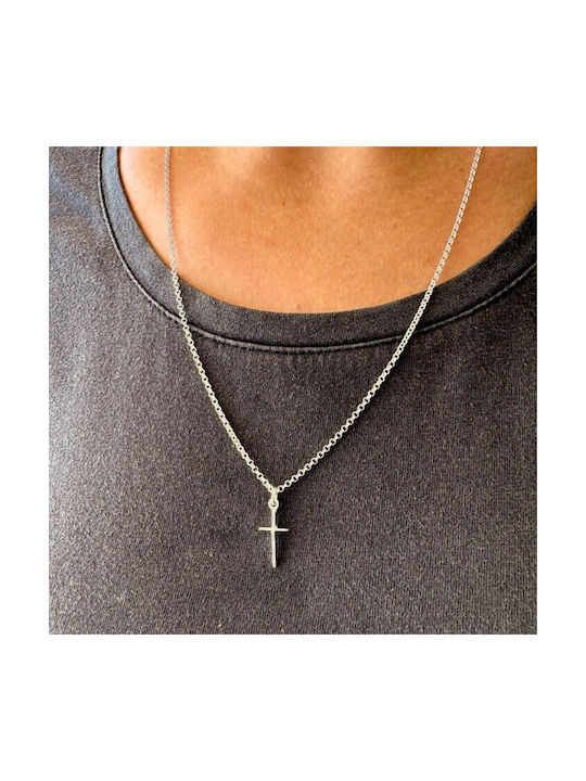 "Old School Cross" Necklace