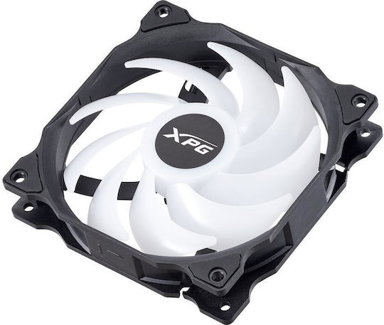 Adata XPG Vento 120 Case Fan (1200rpm / 45.3cfm) με ARGB Φωτισμό και Σύνδεση 3-Pin 3τμχ