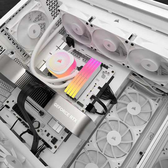 Corsair RS120 Case Fan 2100rpm 72.8cfm Without LED Lighting And 4-Pin PWM Connection White