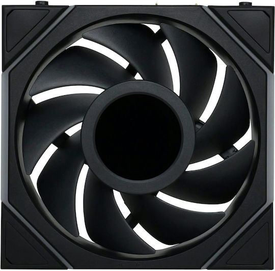 Lian Li UNI FAN TL-LCD Безжичен Вентилатор За Кутия 120мм (1900 Оборота / 54.3cfm) с ARGB Осветление 3бр