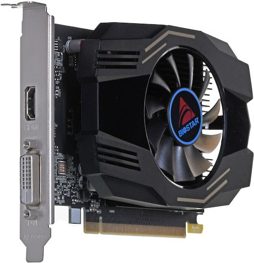 Biostar GeForce GT 1030 4GB GDDR4 Κάρτα Γραφικών