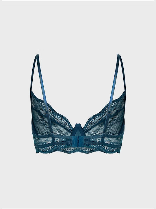 Hunkemöller Bra without Padding Underwire Legion Blue