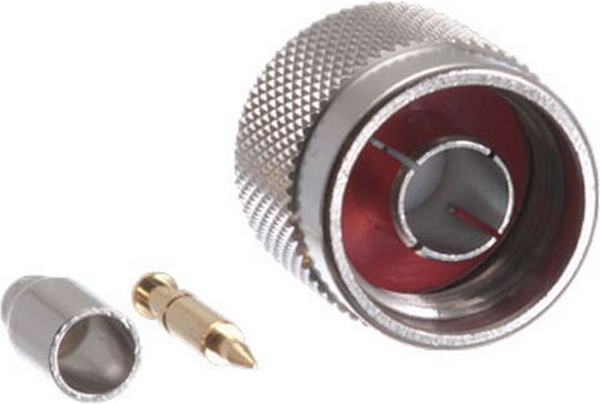 E-ZY EZ-NM100 Щепсел N-конектор мъжки Сребрист (EZ-NM100)