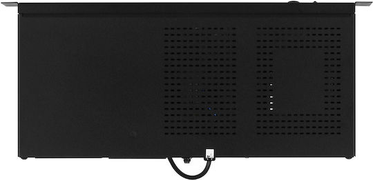 Ever ECO Pro 700 AVR CDS 19" 2U UPS Line-Interactive 700VA 420W με 3 Πρίζες