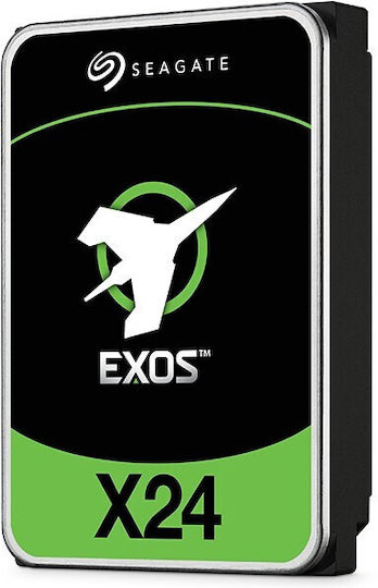 Seagate Exos X24 24TB HDD Σκληρός Δίσκος 3.5" SAS 3.0 7200rpm με 512MB Cache για Server ST24000NM007H